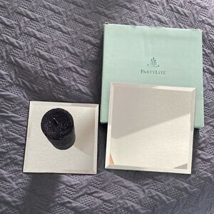 Partylite 2-Pack Mirrored Coaster Set
